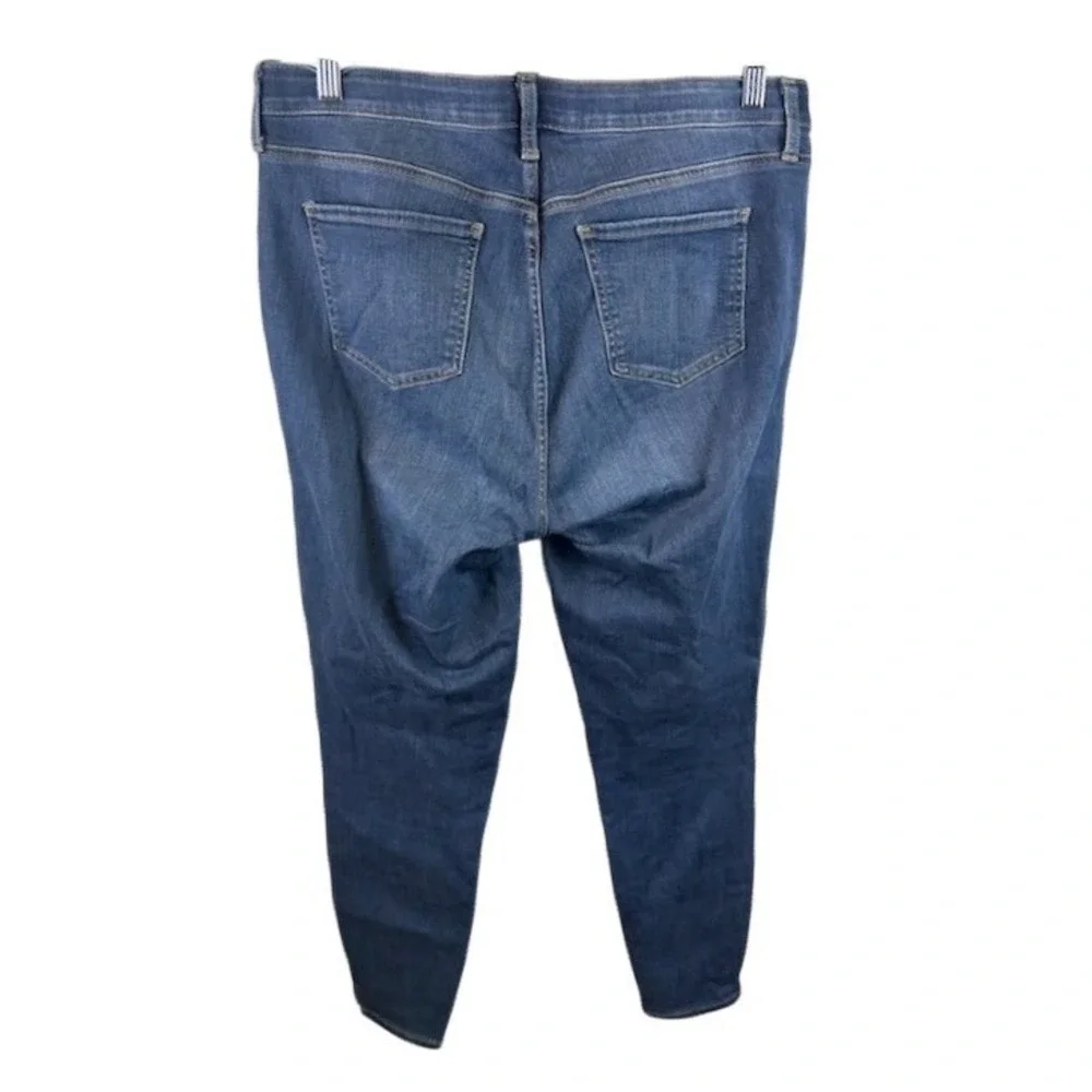 Torrid Women's Plus Sky High Skinny Premium Stretch Blue‎ Jeans Size 16R